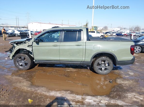 5FPYK3F65TB002267 2026 HONDA RIDGELINE Green 360 interior view