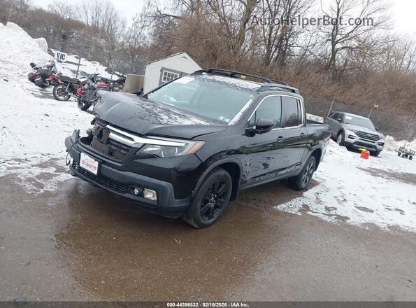 5FPYK3F68JB011316 2018 HONDA RIDGELINE Черный Передняя левая четверть