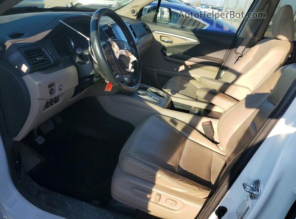 5FPYK3F70NB016458 2022 HONDA RIDGELINE White Widok wnętrza z przodu