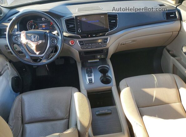 5FPYK3F70NB016458 2022 HONDA RIDGELINE White Widok deski rozdzielczej
