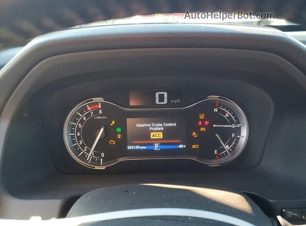 5FPYK3F70NB016458 2022 HONDA RIDGELINE White Widok zestawu wskaźników