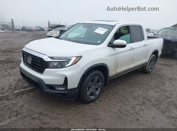 5FPYK3F72PB011944 2023 HONDA RIDGELINE White Vista tres cuartos delantera izquierda