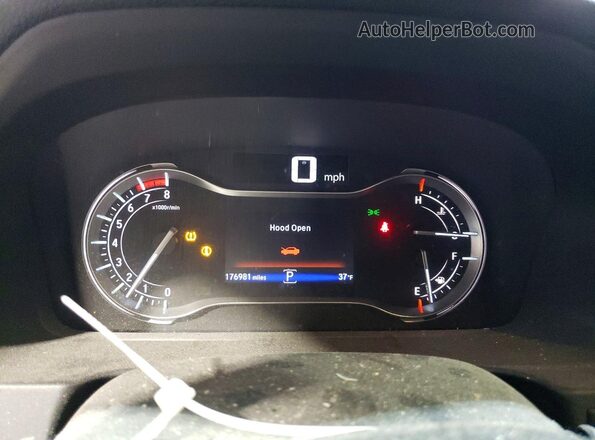 5FPYK3F73MB007011 2021 HONDA RIDGELINE Silver Vista del cuadro de instrumentos