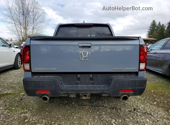 5FPYK3F73NB503010 2022 HONDA RIDGELINE Gray Widok z tyłu