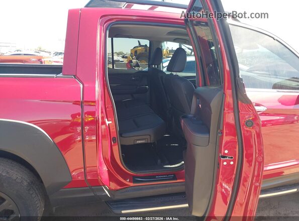 5FPYK3F74PB013226 2023 HONDA RIDGELINE Red Widok naklejki z numerem VIN