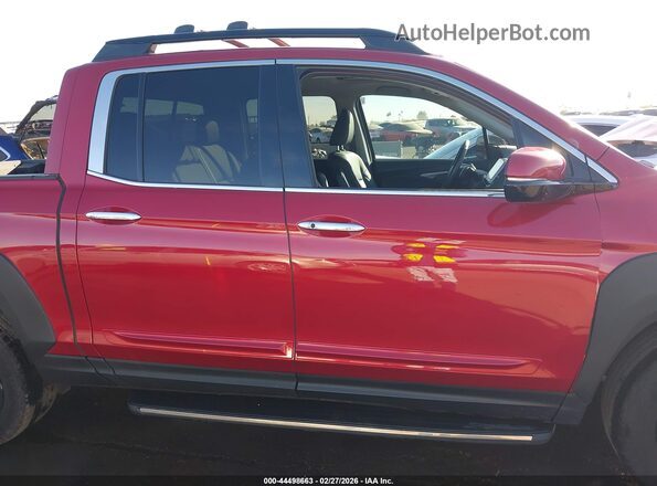 5FPYK3F74PB013226 2023 HONDA RIDGELINE Red Widok wnętrza 360 stopni