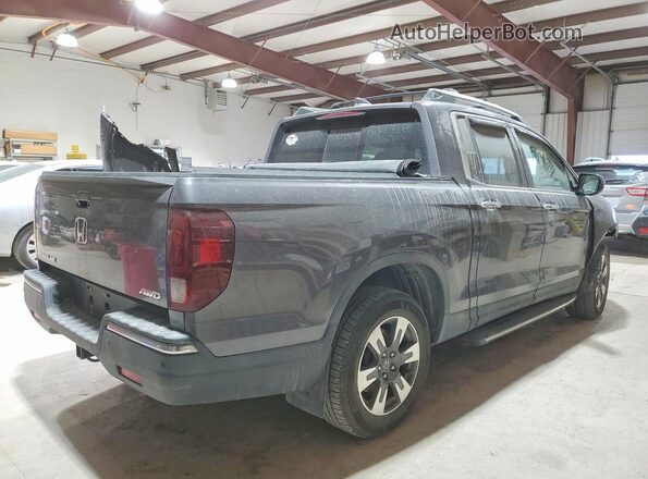 5FPYK3F75JB002596 2018 HONDA RIDGELINE Серый Задняя правая четверть