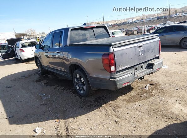 5FPYK3F75KB026074 2019 HONDA RIDGELINE Gray 