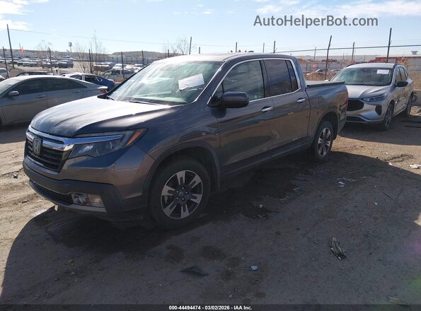 5FPYK3F75KB026074 2019 HONDA RIDGELINE Gray 