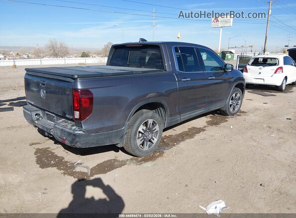 5FPYK3F75KB026074 2019 HONDA RIDGELINE Gray 
