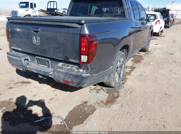 5FPYK3F75KB026074 2019 HONDA RIDGELINE Gray 