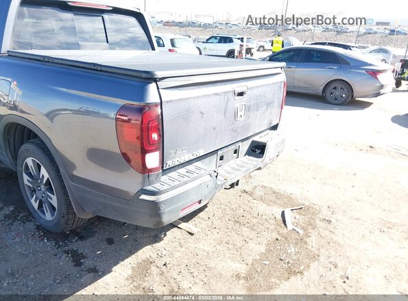5FPYK3F75KB026074 2019 HONDA RIDGELINE Gray 