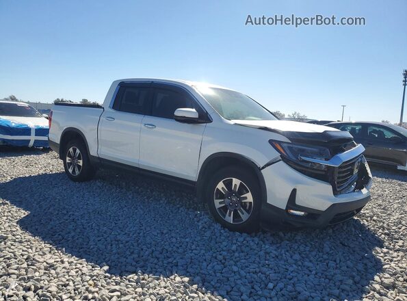 5FPYK3F75NB029772 2022 HONDA RIDGELINE Белый Передняя правая четверть