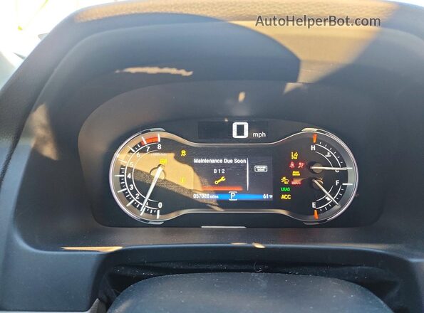 5FPYK3F75NB029772 2022 HONDA RIDGELINE Белый Вид щитка приборов