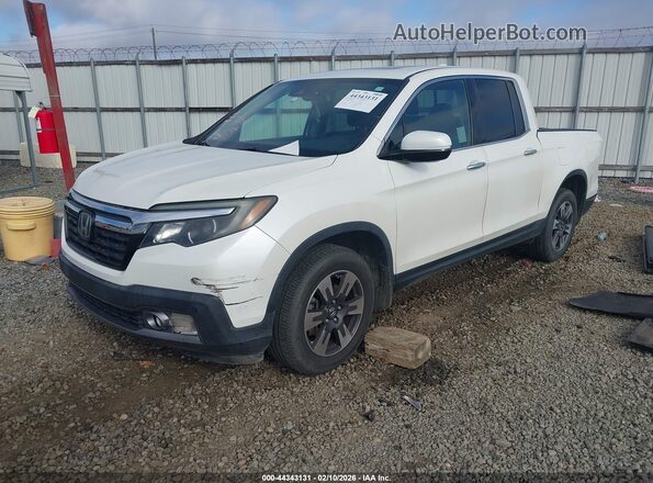 5FPYK3F78HB034887 2017 HONDA RIDGELINE White Передня ліва чверть