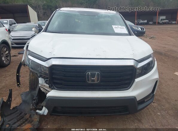 5FPYK3F78NB004719 2022 HONDA RIDGELINE White Vista del salpicadero