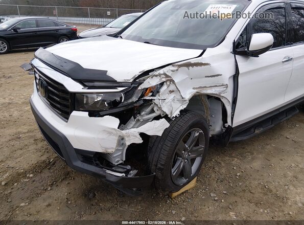 5FPYK3F78NB018815 2022 HONDA RIDGELINE Белый Вид спереди