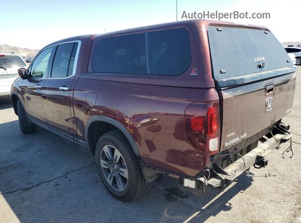 5FPYK3F79HB030783 2017 HONDA RIDGELINE Burgundy Rear left