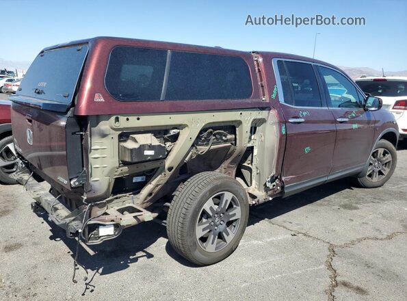 5FPYK3F79HB030783 2017 HONDA RIDGELINE Burgundy Rear right