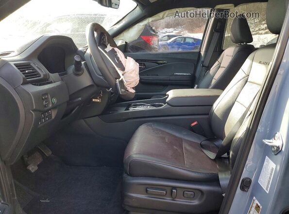 5FPYK3F80RB001229 2024 HONDA RIDGELINE Blue Vista interior delantera