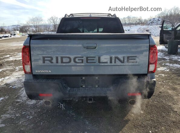 5FPYK3F80RB001229 2024 HONDA RIDGELINE Blue Vista trasera