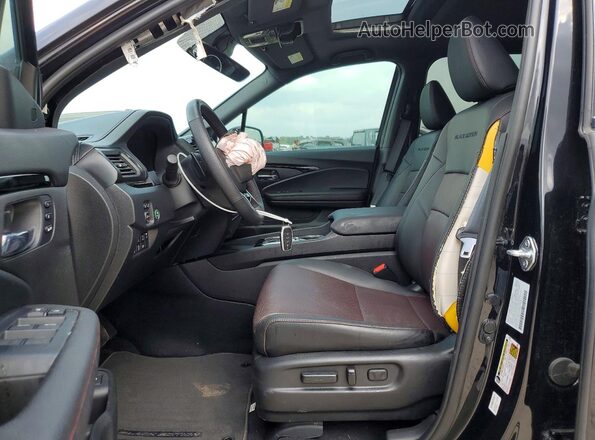 5FPYK3F84SB017682 2025 HONDA RIDGELINE Черный Вид салона спереди