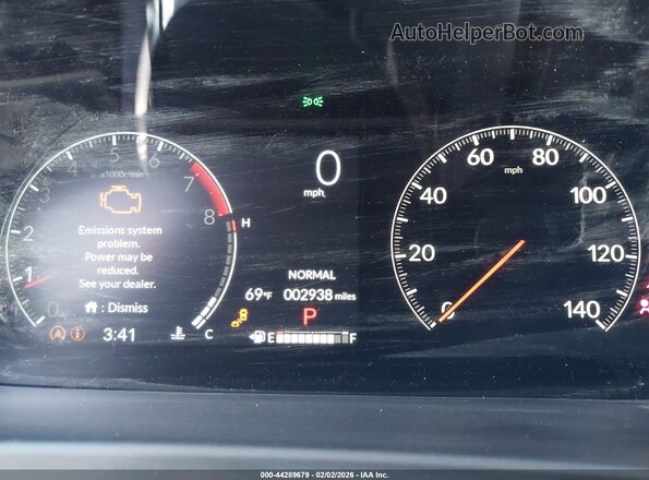 5FPYK3F84TB005405 2026 HONDA RIDGELINE Blue უკანა სავარძლების ხედი