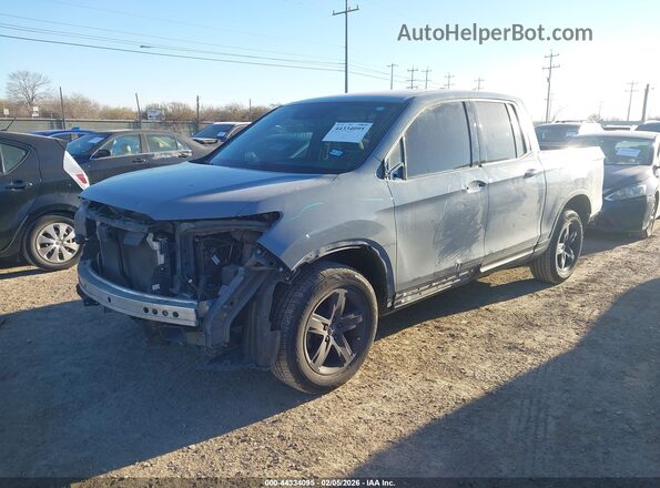 5FPYK3F87NB034836 2022 HONDA RIDGELINE Light Blue Front left