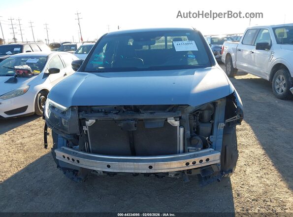 5FPYK3F87NB034836 2022 HONDA RIDGELINE Light Blue Rear interior view