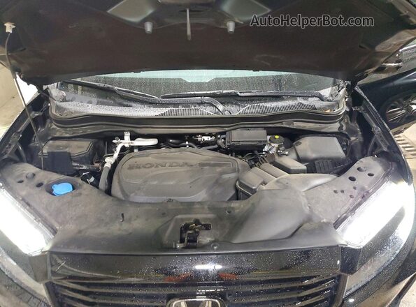 5FPYK3F87PB011754 2023 HONDA RIDGELINE Black Rear interior view
