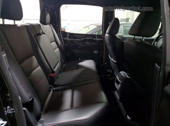 5FPYK3F87PB011754 2023 HONDA RIDGELINE Black Rear seats view