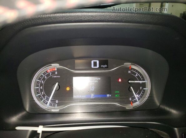 5FPYK3F88JB005355 2018 HONDA RIDGELINE Black Вид щитка приладів