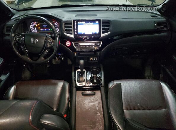 5FPYK3F88JB005355 2018 HONDA RIDGELINE Black Вид панелі приладів