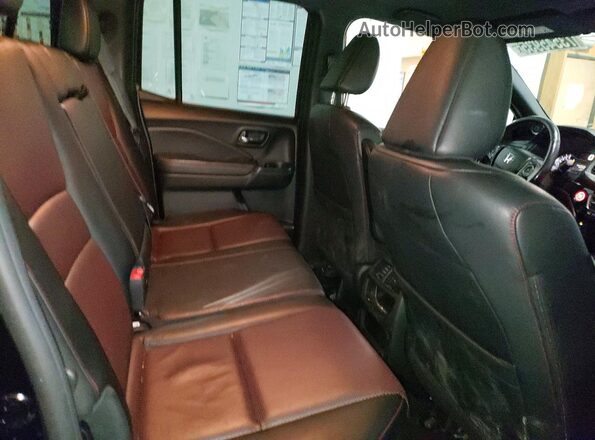 5FPYK3F88JB005355 2018 HONDA RIDGELINE Black Вид задніх сидінь