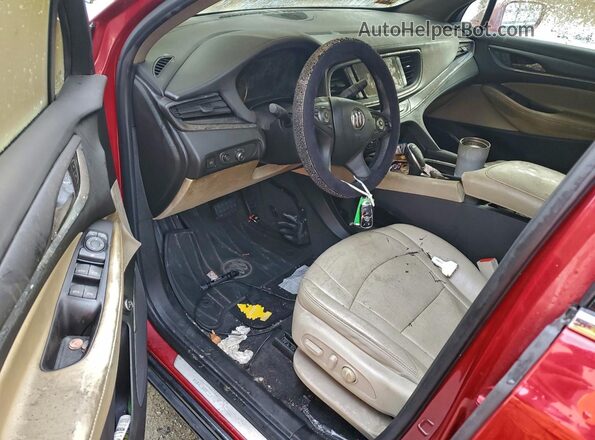5GAERBKW8KJ130034 2019 BUICK ENCLAVE Темно-бордовый 