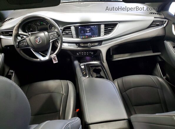 5GAERBKW9PJ258757 2023 BUICK ENCLAVE Blue Dashboard view