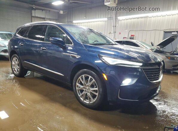 5GAERBKW9PJ258757 2023 BUICK ENCLAVE Blue Front right