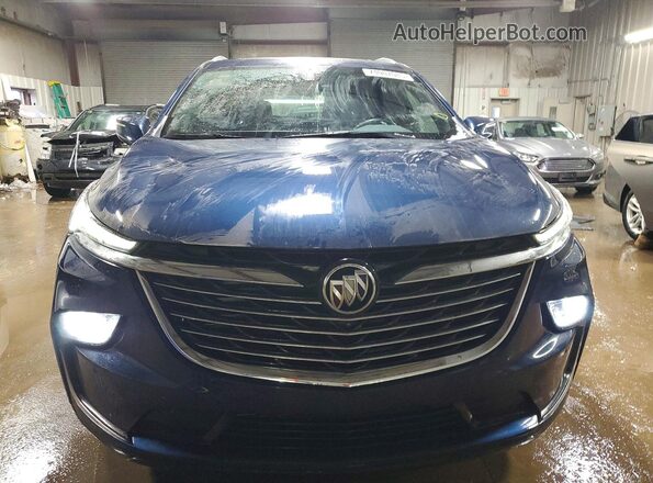 5GAERBKW9PJ258757 2023 BUICK ENCLAVE Blue Front view