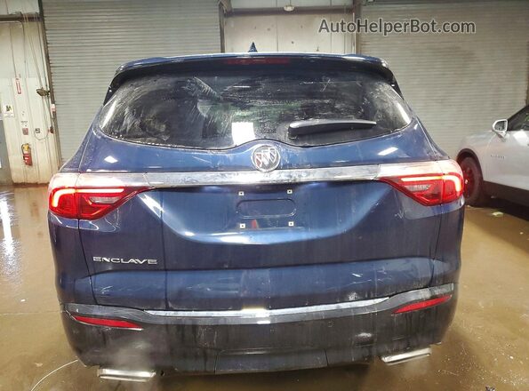 5GAERBKW9PJ258757 2023 BUICK ENCLAVE Blue Rear view
