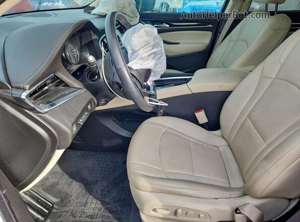 5GAERCKW5NJ164345 2022 BUICK ENCLAVE White Widok wnętrza z przodu