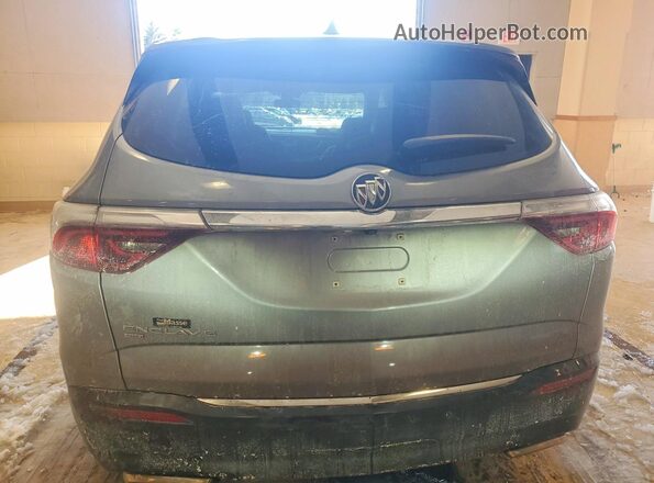 5GAEVAKW2PJ112139 2023 BUICK ENCLAVE Gray Vista trasera