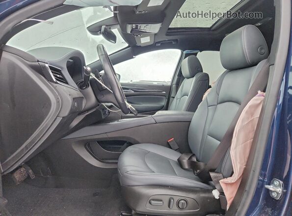 5GAEVAKW7PJ137618 2023 BUICK ENCLAVE Blue Front interior view