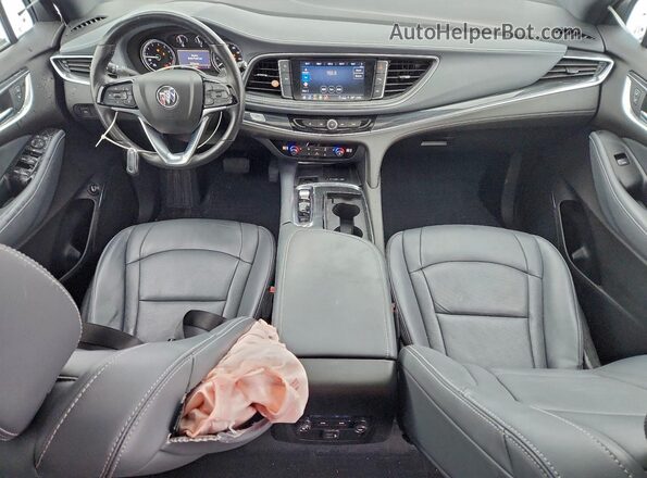 5GAEVAKW7PJ137618 2023 BUICK ENCLAVE Blue Dashboard view