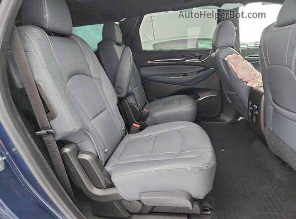 5GAEVAKW7PJ137618 2023 BUICK ENCLAVE Blue Rear interior view
