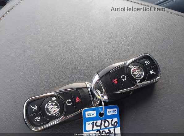 5GAEVBKW9MJ209727 2021 BUICK ENCLAVE Gray Вид панелі приладів
