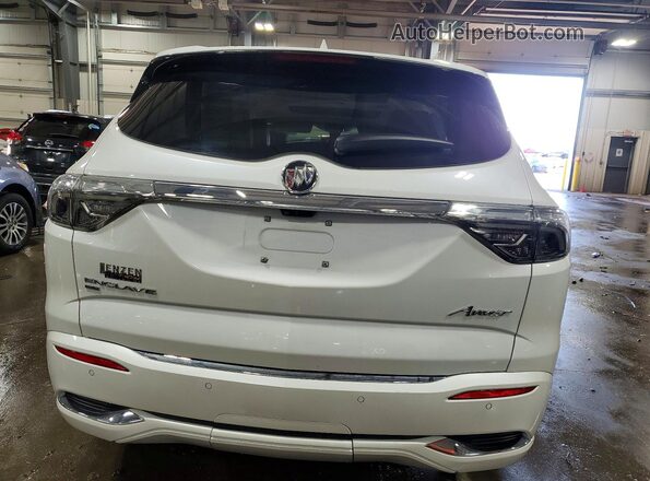 5GAEVCKW8NJ179546 2022 BUICK ENCLAVE White Widok z tyłu
