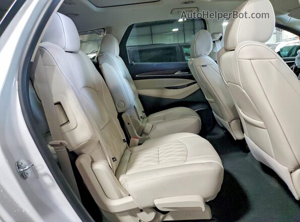 5GAEVCKW8NJ179546 2022 BUICK ENCLAVE White Widok wnętrza z tyłu