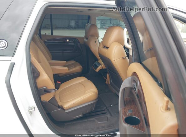 5GAKRCKD4HJ225187 2017 BUICK ENCLAVE White Widok naklejki z numerem VIN