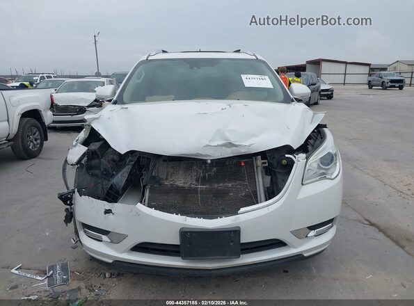 5GAKRCKD4HJ225187 2017 BUICK ENCLAVE White Widok zestawu wskaźników