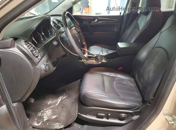 5GAKVBKD4GJ297012 2016 BUICK ENCLAVE Beige Вид салону спереду